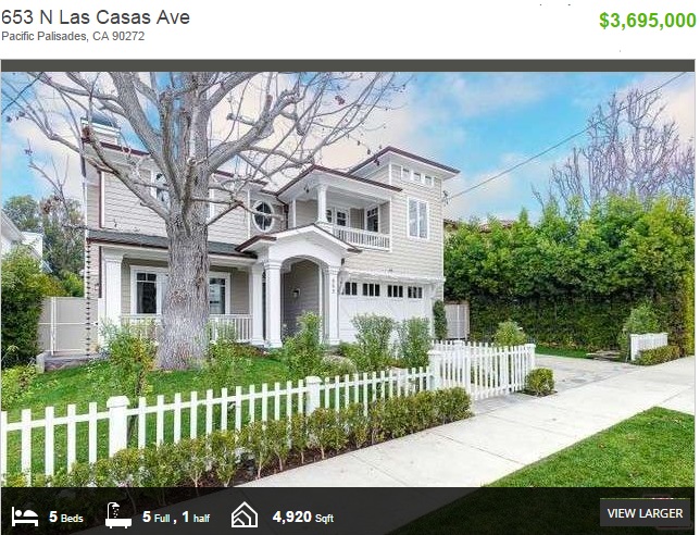 Pacific Palisades Homes